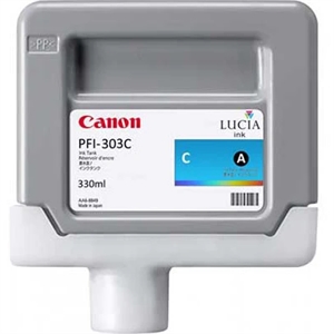 Canon PFI-303 C Ciano - Cartucho de tinta de 330 ml